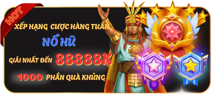 Biểu ngữ khuyến mãi thể thao với tiền thưởng và ưu đãi hấp dẫn tại 77loc